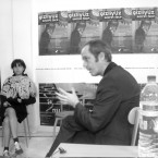 David Goldenberg discussing PA, triggering participation, as part of PA now 1, Istanbul Biennial 2007